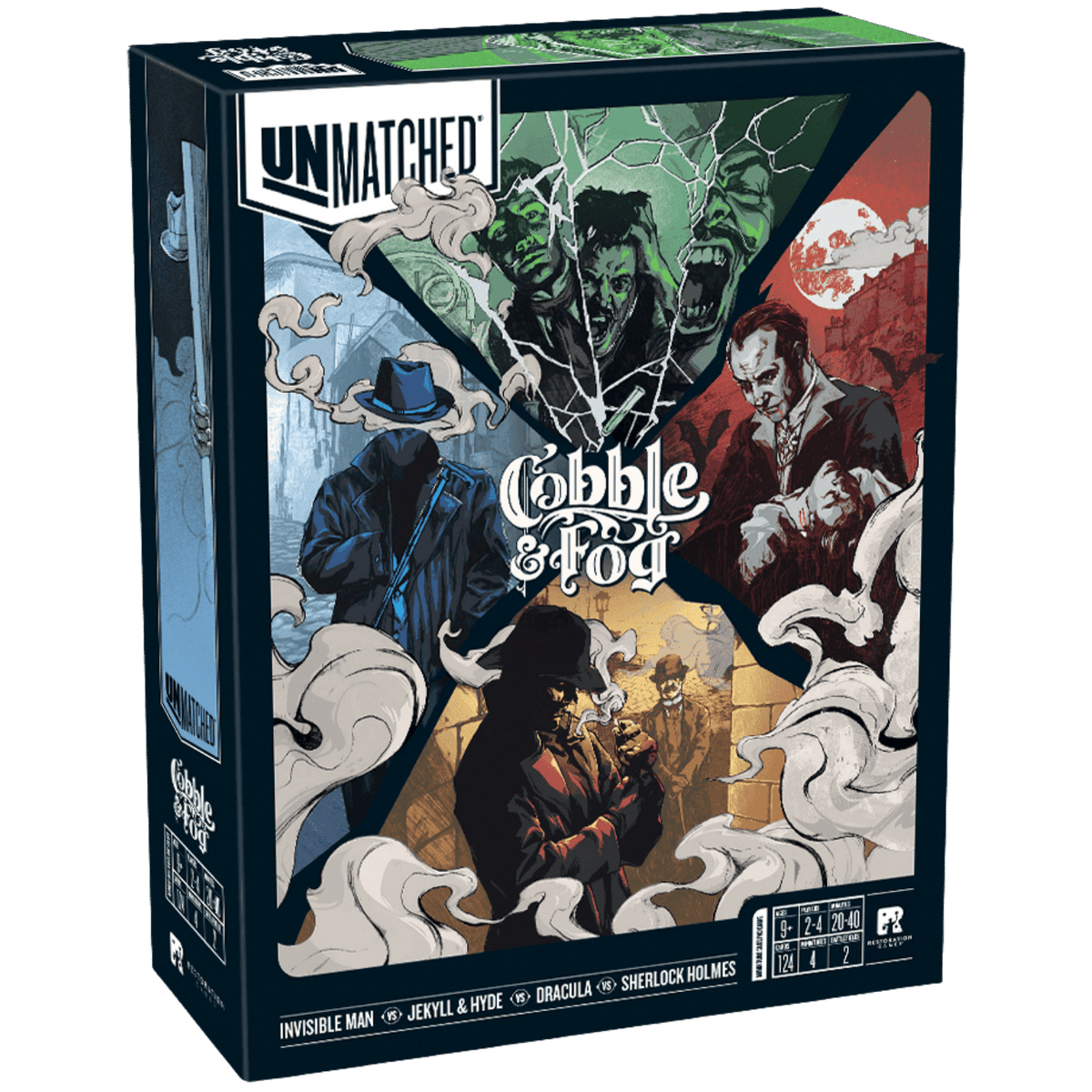 Unmatched: Cobble & Fog – Victorian Gothic Tactical Skirmish Game