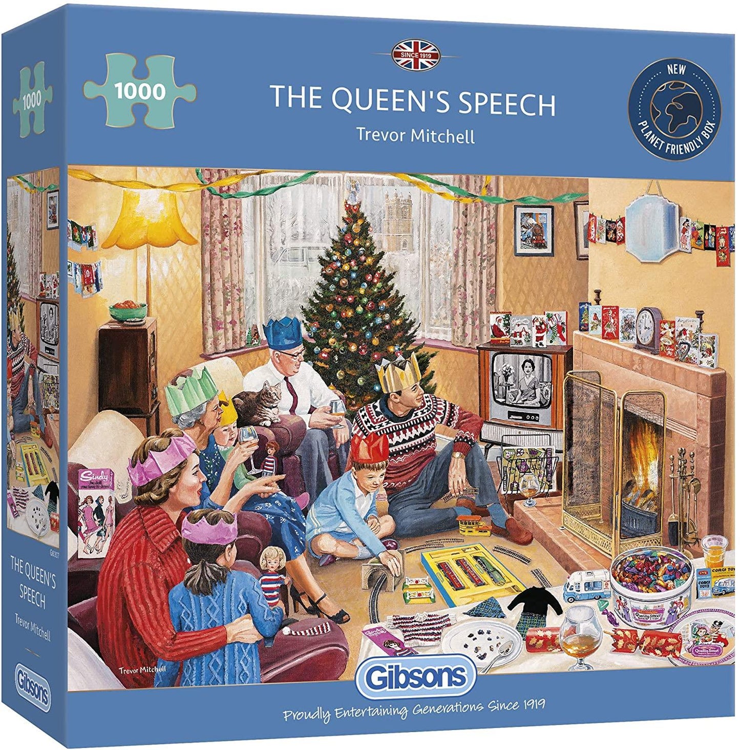 PUZZLE RENTAL: The Queen's Speech- 1000 Piece Puzzle