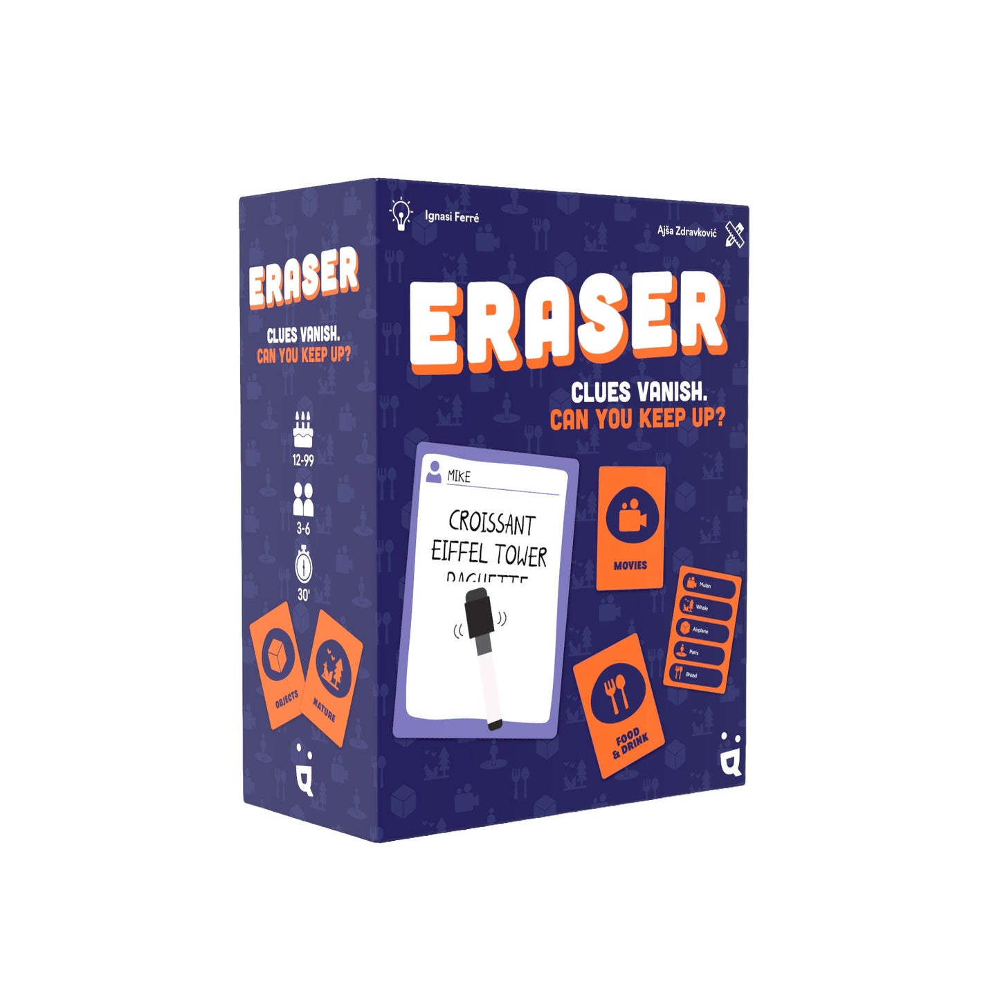 Eraser Board Game