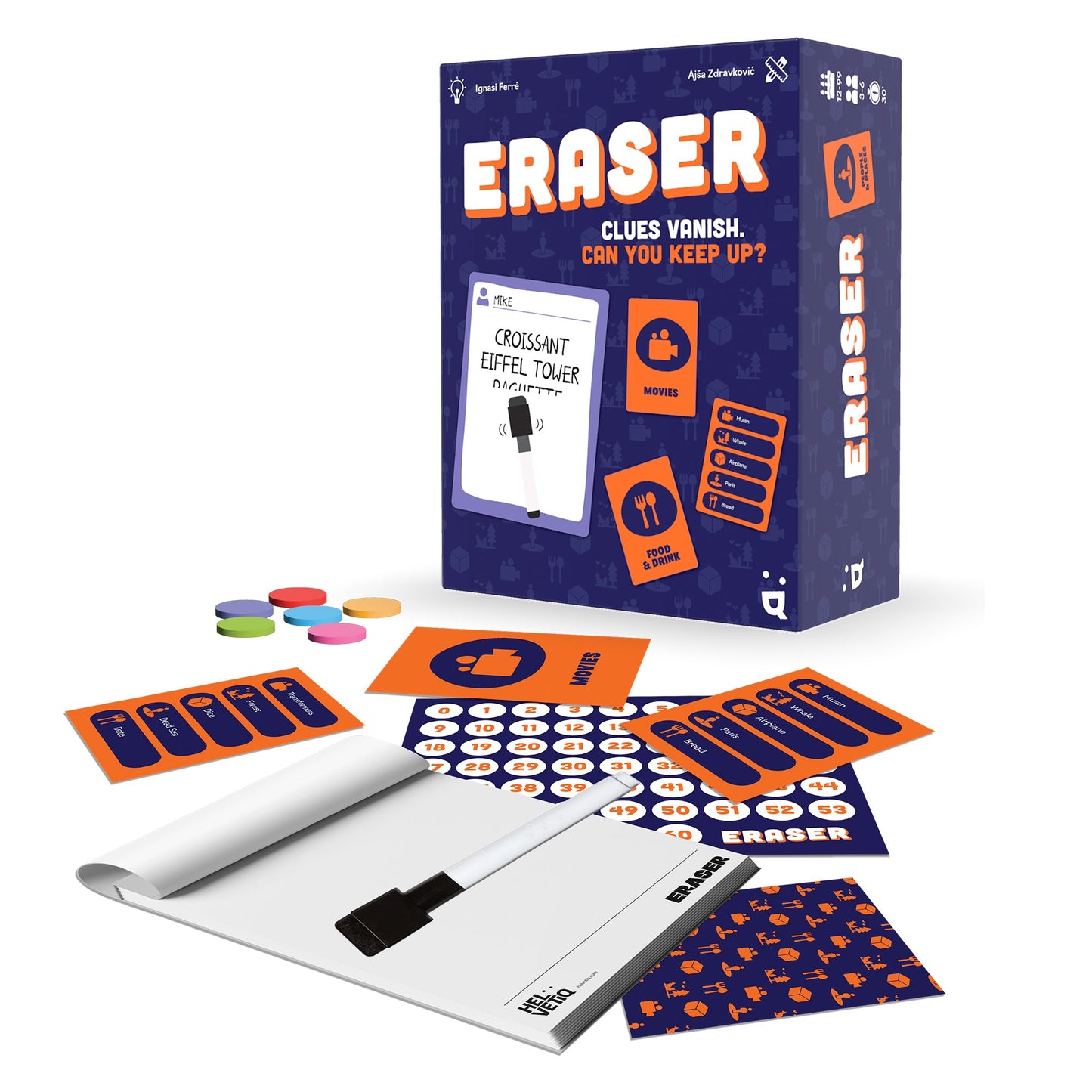 Eraser Board Game