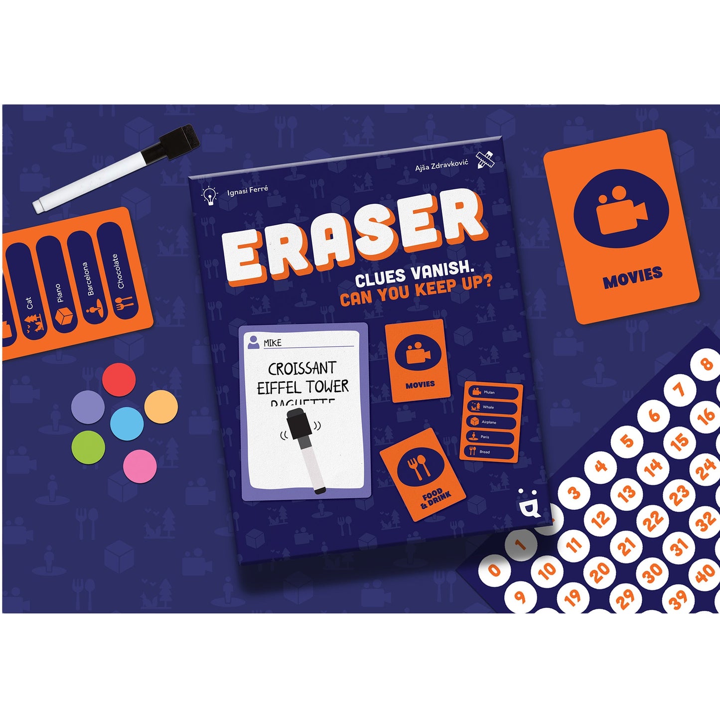 Eraser Board Game