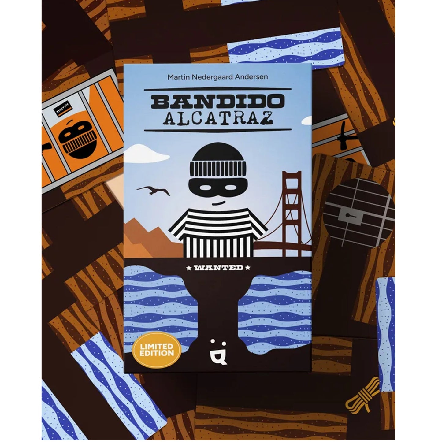 Bandido Alcatraz - Cooperative Tunnel Escape Card Game
