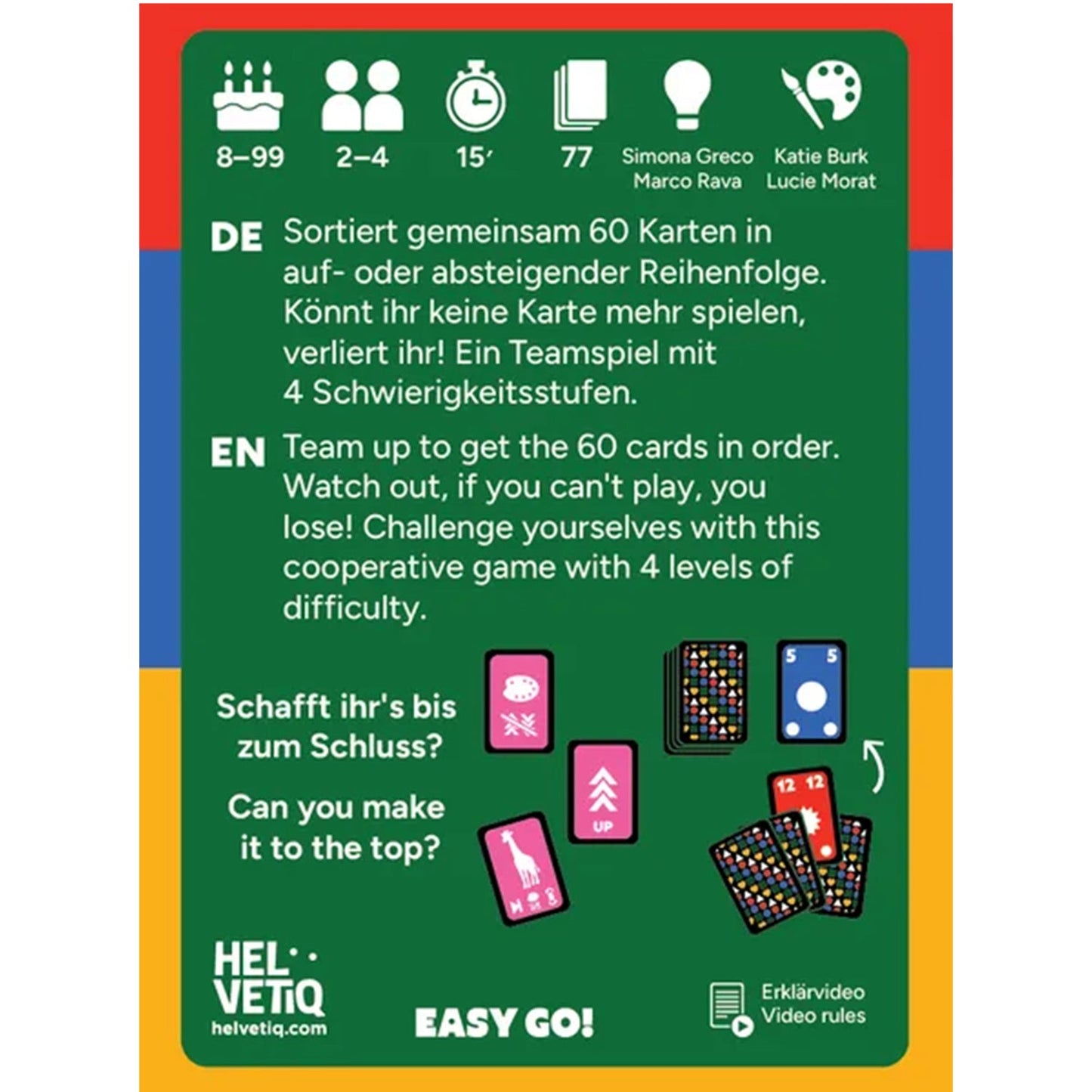 Top Drop Card Game
