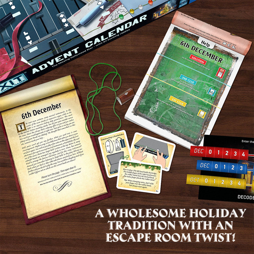 EXIT: The Game, Advent Calendar: The Missing Hollywood Star