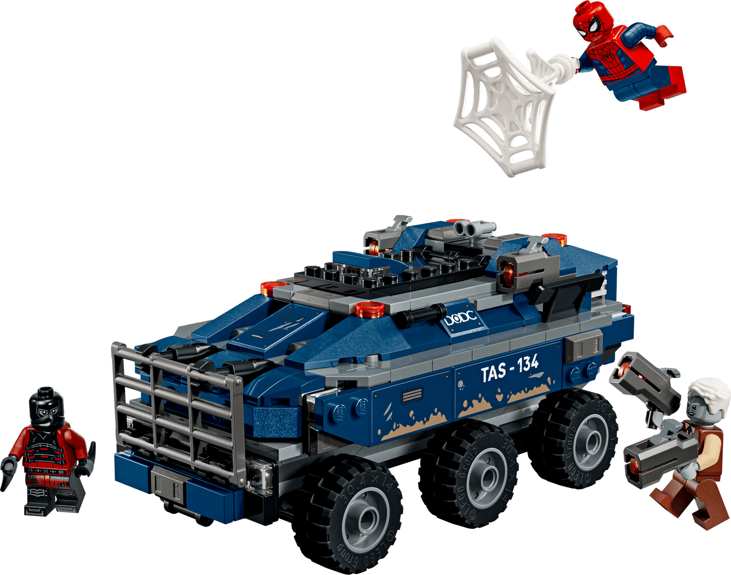 LEGO® Super Heroes Marvel Spider-Man Prison Transport Chase 76349