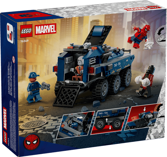 LEGO® Super Heroes Marvel Spider-Man Prison Transport Chase 76349