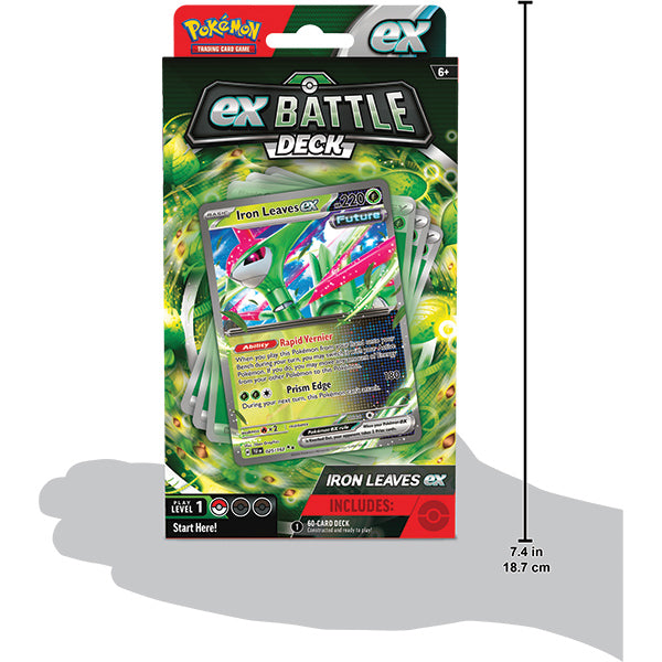 Pokemon TCG: Ex Battle Deck (Tapu Koko ex or Iron Leaves ex) One Random