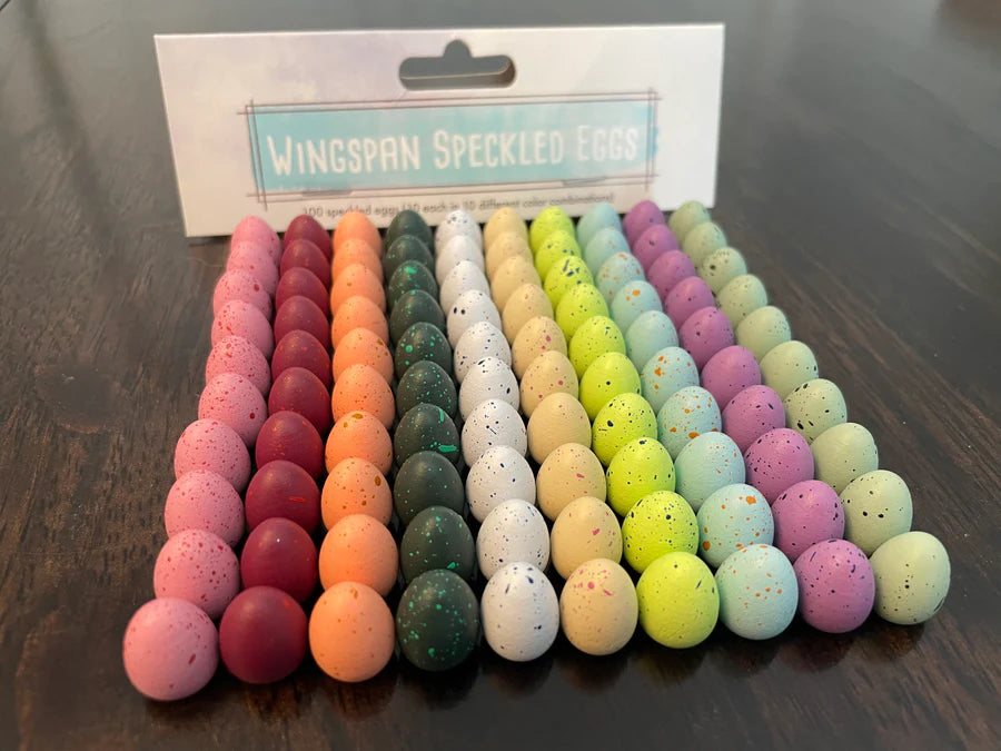 100 Speckled Eggs for Wingspan