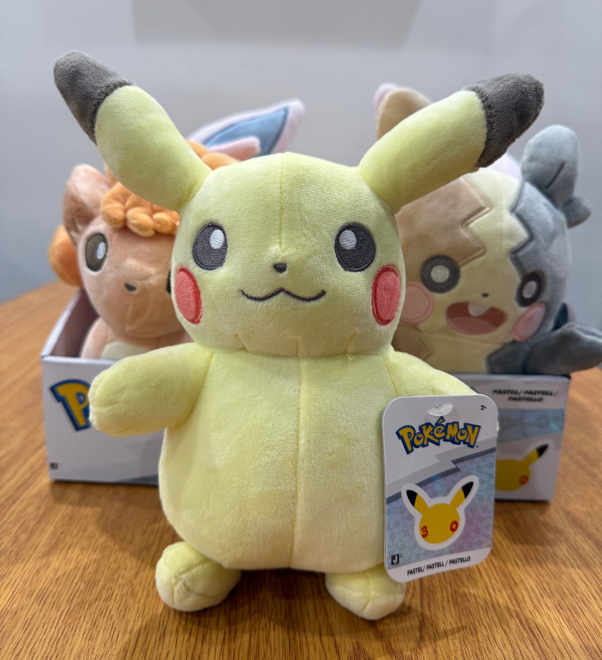 Pokemon 8-Inch 30th Anniversary Pastel Plush (Pick Your Favorite!)