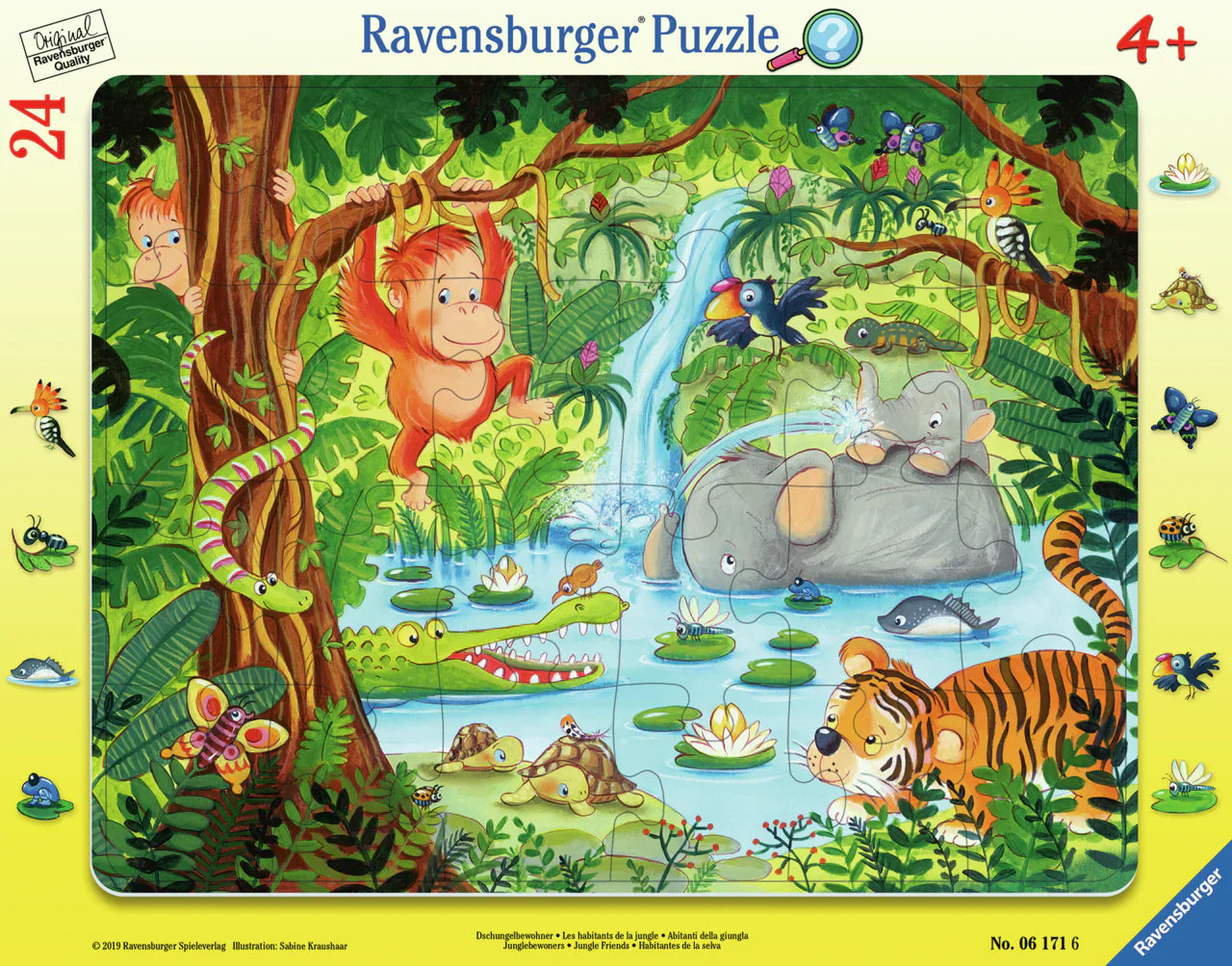 Jungle Friends 24 Piece Puzzle