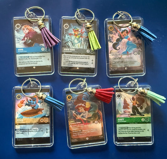 Madame MeowMeow's Lorcana Keychains