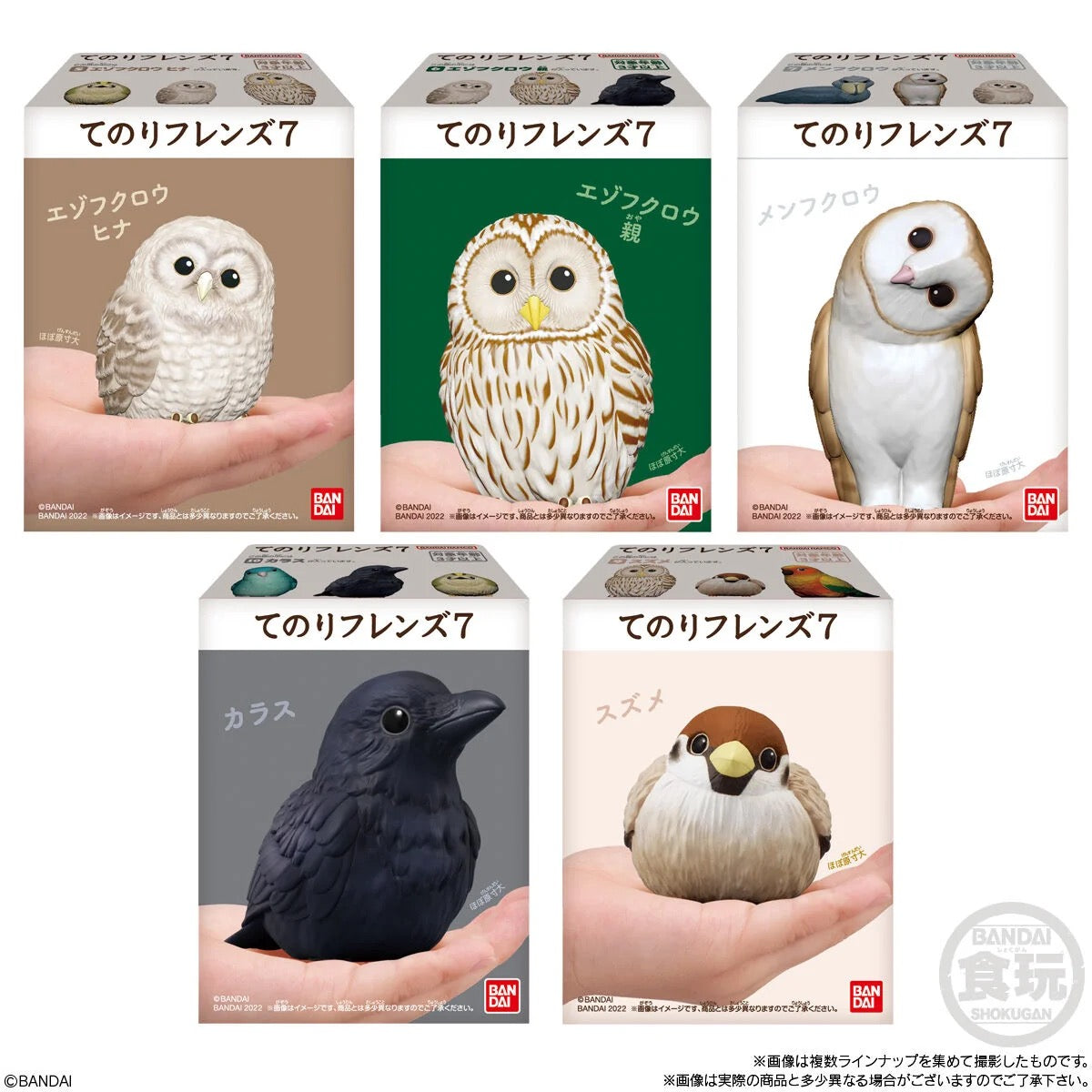Tenori Friends: 7 Birds Blind Box Figure