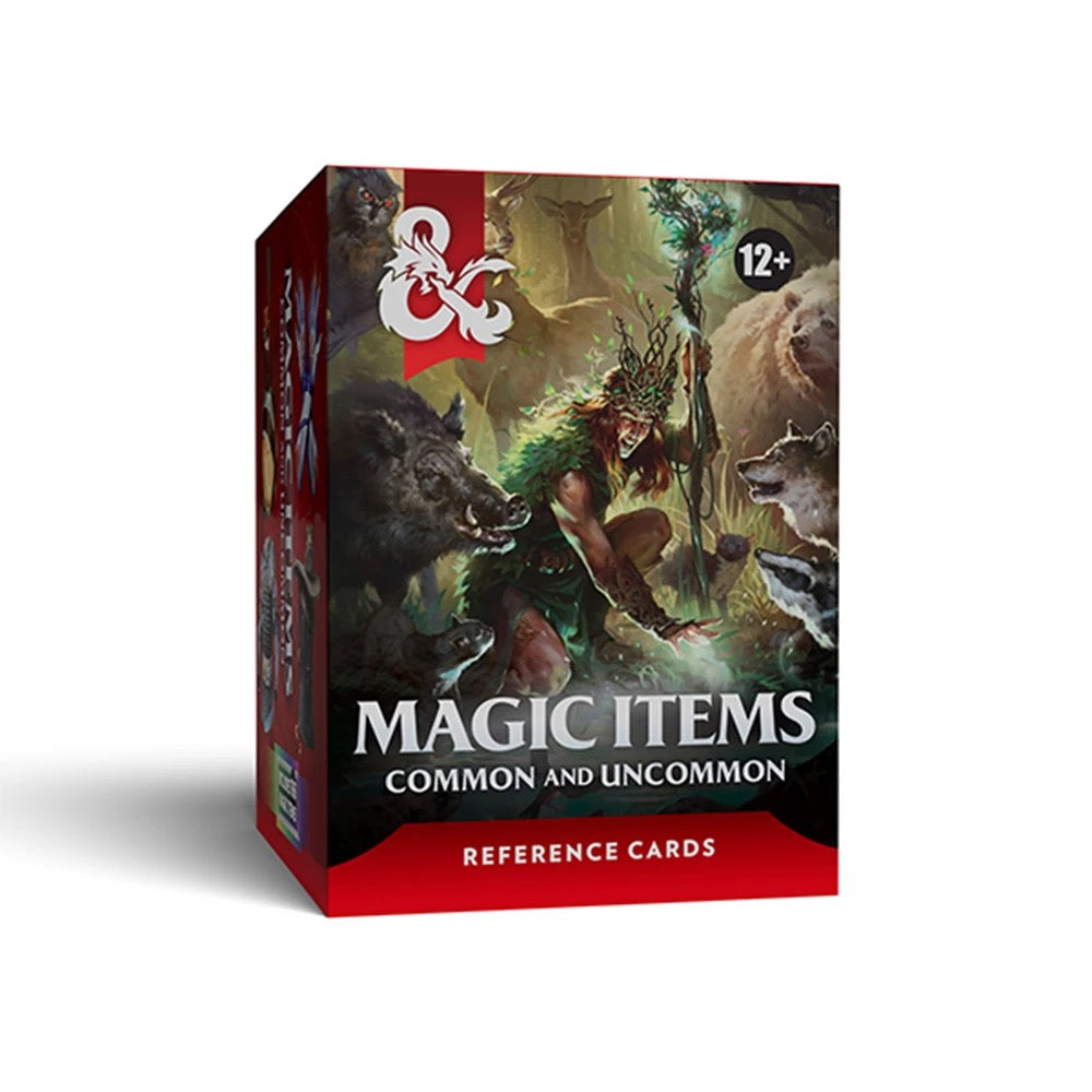 D&D Reference Cards: Magic Items - Common and Uncommon