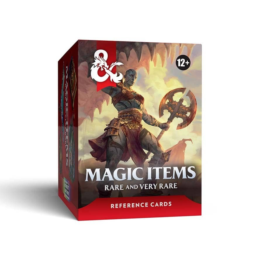 D&D Reference Cards: Magic Items - Rare and Very Rare