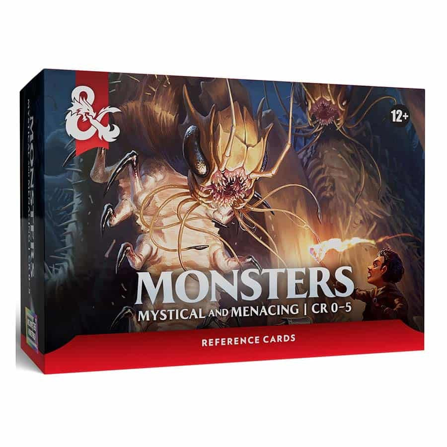D&D Reference Cards: Monsters - Mystical and Menacing