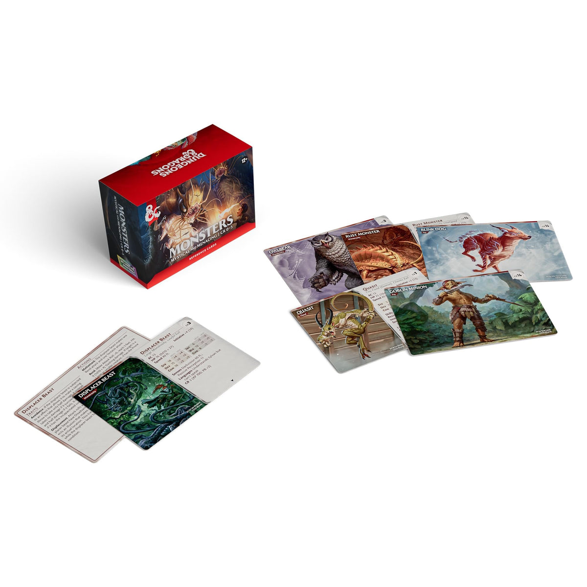 D&D Reference Cards: Monsters - Mystical and Menacing