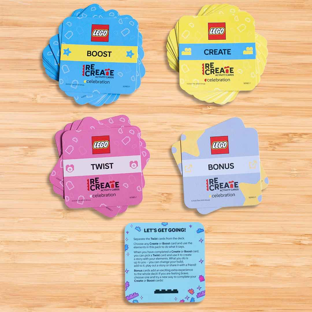 LEGO Recreate Activity Cards: Summer