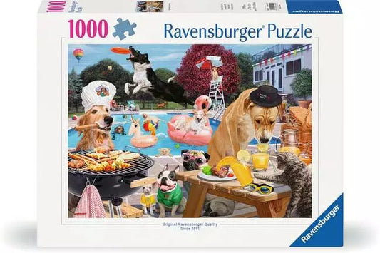 Ravensburger Dog Days of Summer 1000 Piece Puzzle