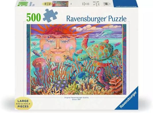 Ravensburger Sun and Sea 500 Piece Large Format