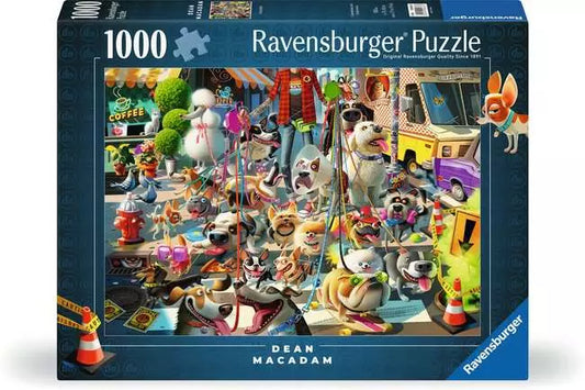 Ravensburger MacAdam The Dog Walker 1000 pc Puzzle