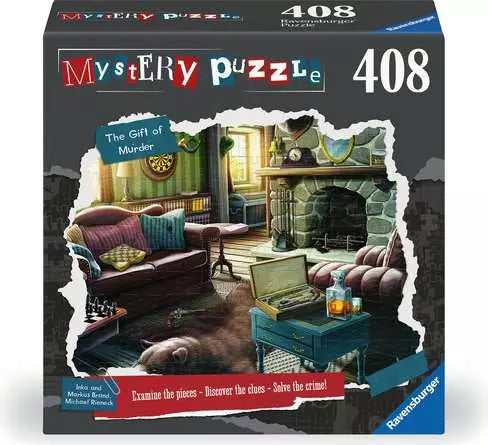 MYSTERY: The Gift of Murder 408 Pc Puzzle
