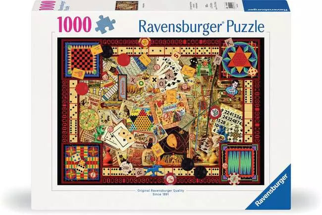 Ravensburger Vintage Games 1000 pc Puzzle