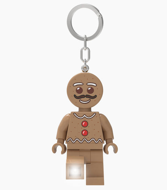 LEGO® Minifigures Christmas Keychain Light - Gingerbread Man