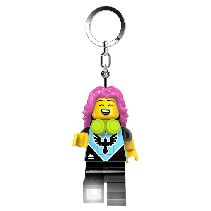 LEGO® Minifigure Keychain Light - Video Game Girl