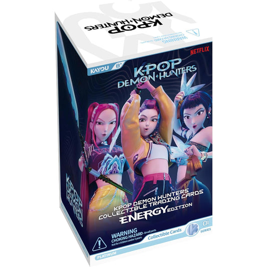 KPop Demon Hunters TCG: World Tour Energy Edition Series 1-A Booster Box (12 Packs)