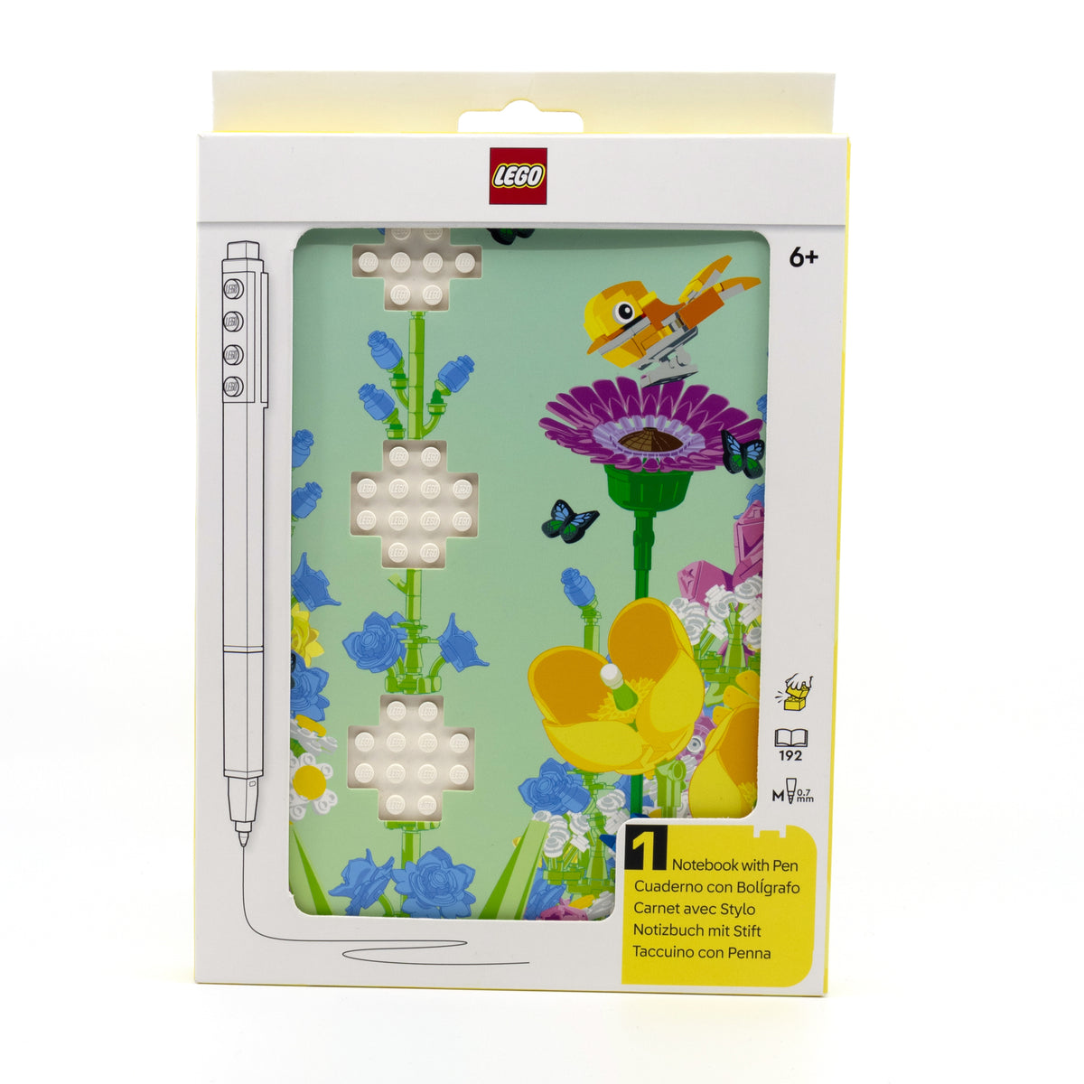 LEGO® Stationery Reclaim & Recycle Dotted Notebook with Gel Pen - Thoughts