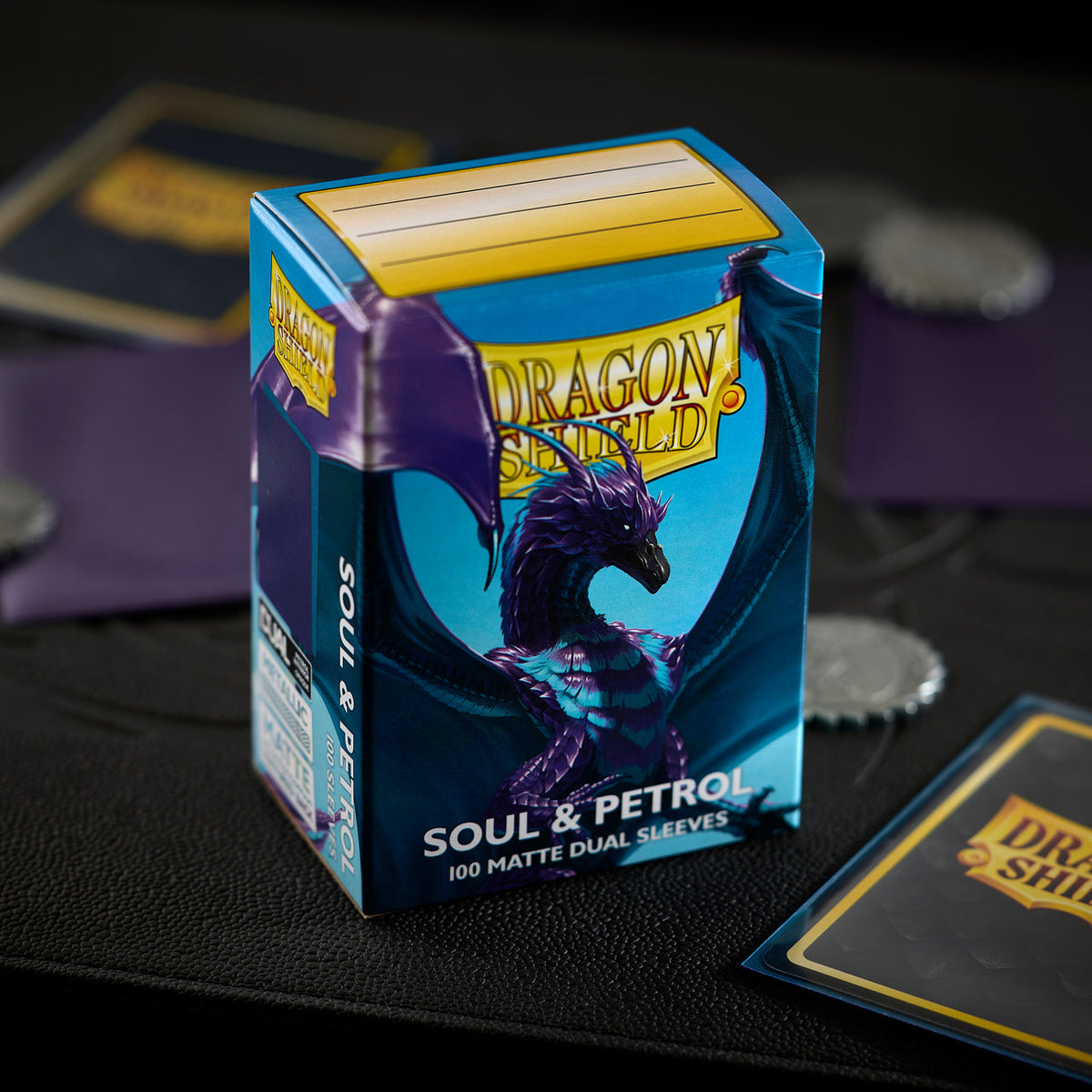 Dragon Shield: Matte Dual Sleeves, 100 Count (Choose Your Color!)