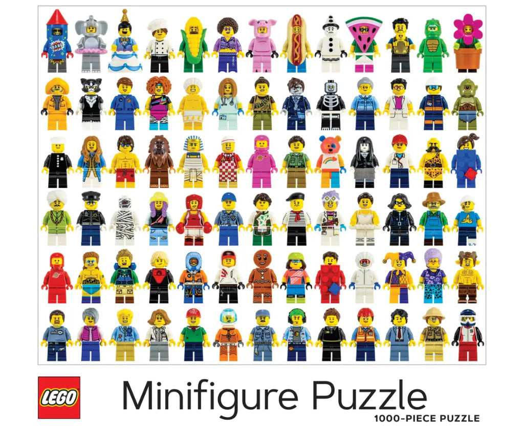 PUZZLE RENTAL: LEGO Minifigure - 1000 Pieces