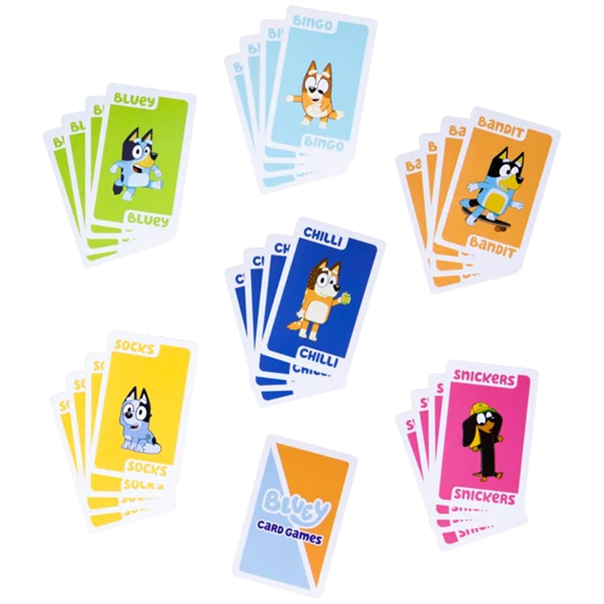 Bluey Go Fish Card Game