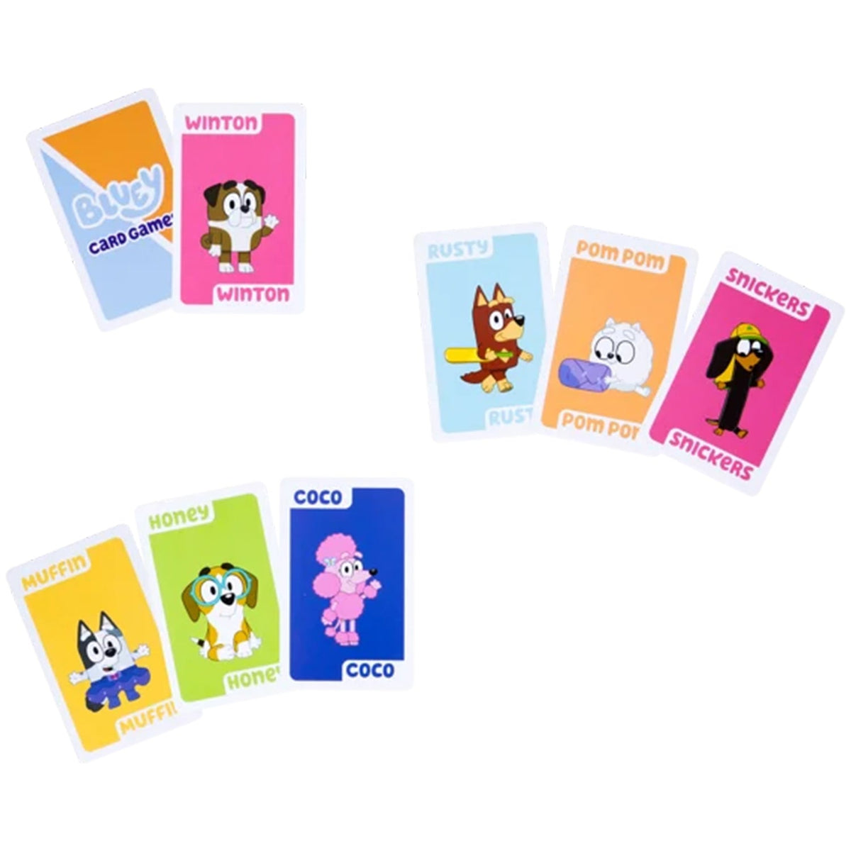 Bluey Go Fish Card Game