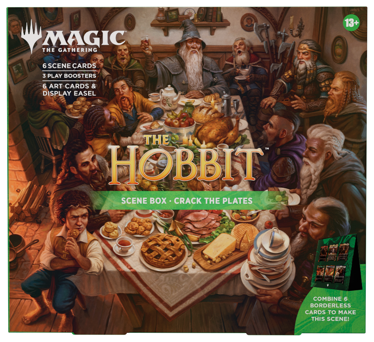 PREORDER GUARANTEE: Magic: The Gathering | The Hobbit™ Scene Box (Crack the Plates or Treasures of Smaug™)