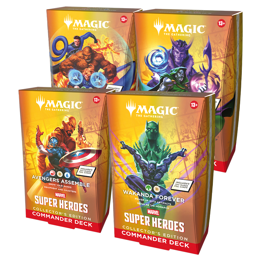 Magic: The Gathering - Marvel Super Heroes: Collector's Edition Commander Deck