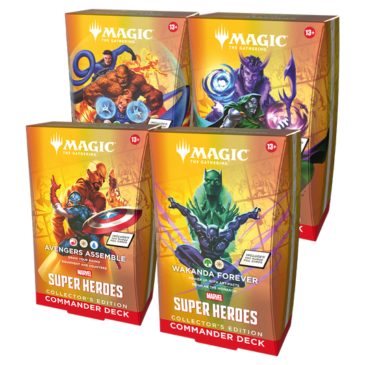 Magic: The Gathering - Marvel Super Heroes: Collector's Edition Commander Deck