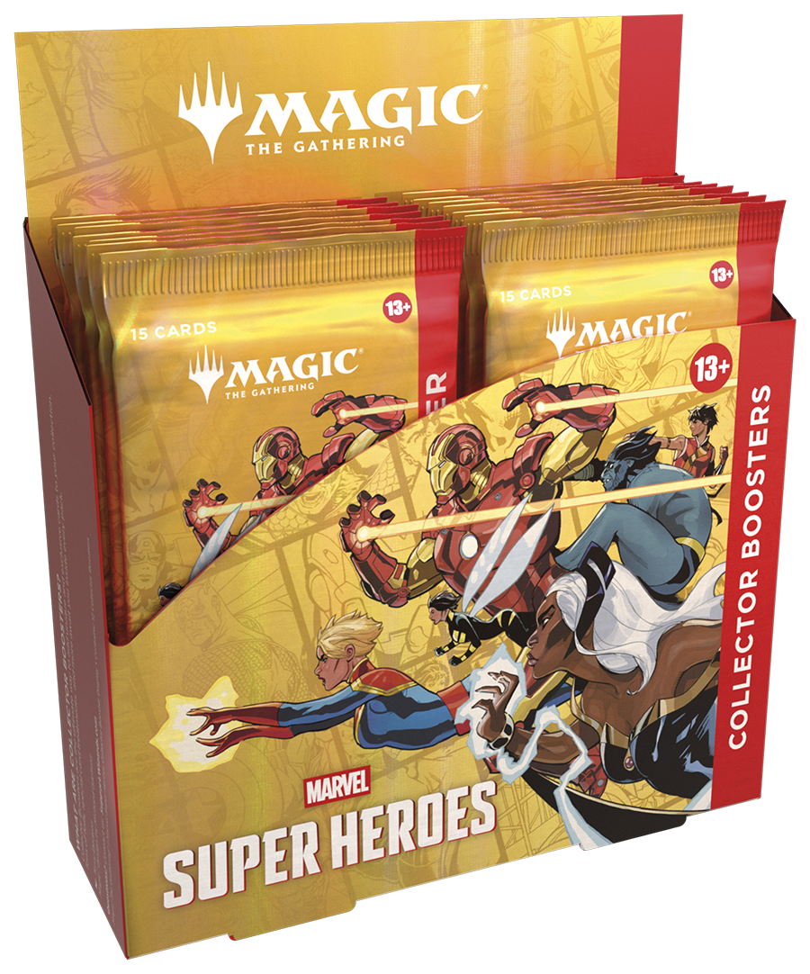 PREORDER GUARANTEED: Magic: The Gathering | Marvel Super Heroes Collector Booster Box