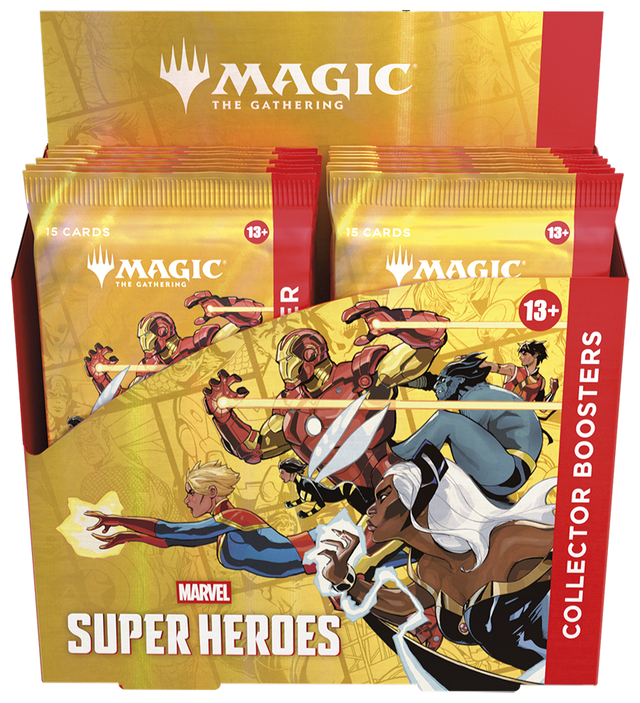 PREORDER GUARANTEED: Magic: The Gathering | Marvel Super Heroes Collector Booster Box