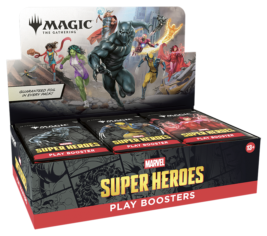 PREORDER GUARANTEED: Magic: The Gathering | Marvel Super Heroes Play Booster Box