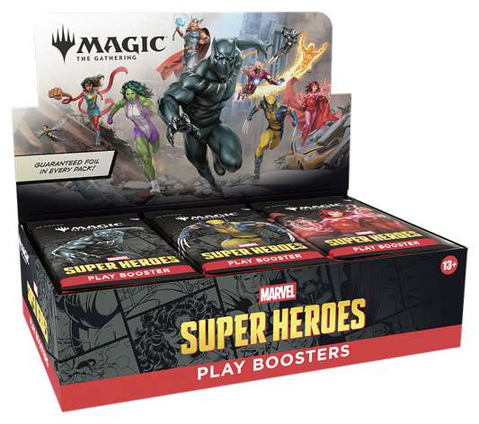 PREORDER GUARANTEED: Magic: The Gathering | Marvel Super Heroes Play Booster Box
