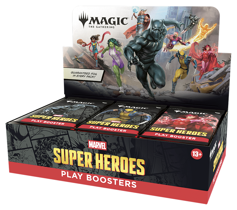 PREORDER GUARANTEED: Magic: The Gathering | Marvel Super Heroes Play Booster Box