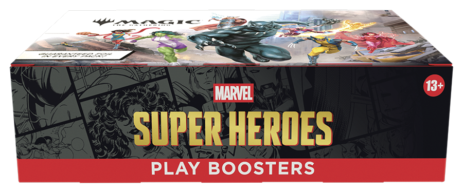 PREORDER GUARANTEED: Magic: The Gathering | Marvel Super Heroes Play Booster Box