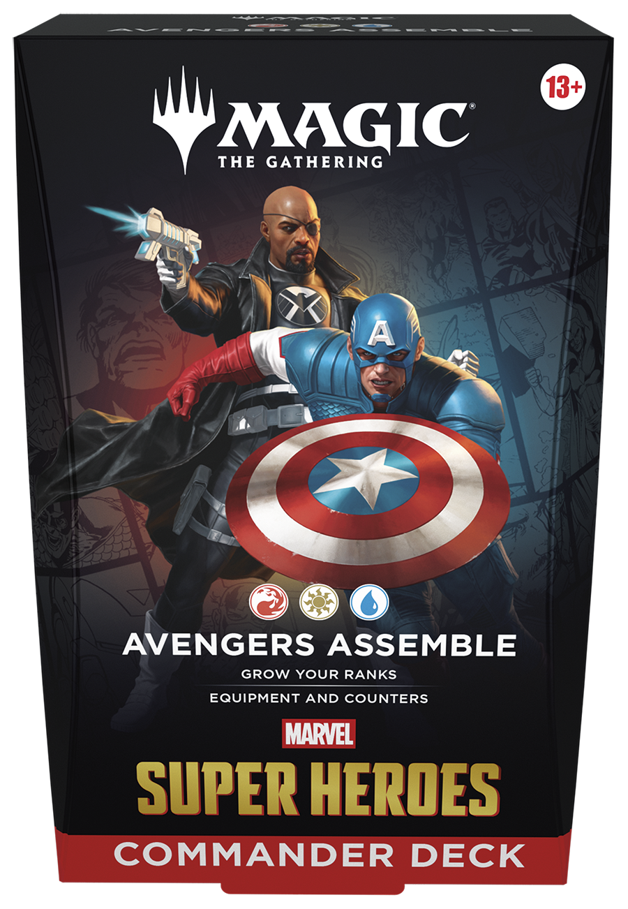 PREORDER GUARANTEED! Magic: The Gathering | Marvel Super Heroes Commander Deck (Your Pick!)
