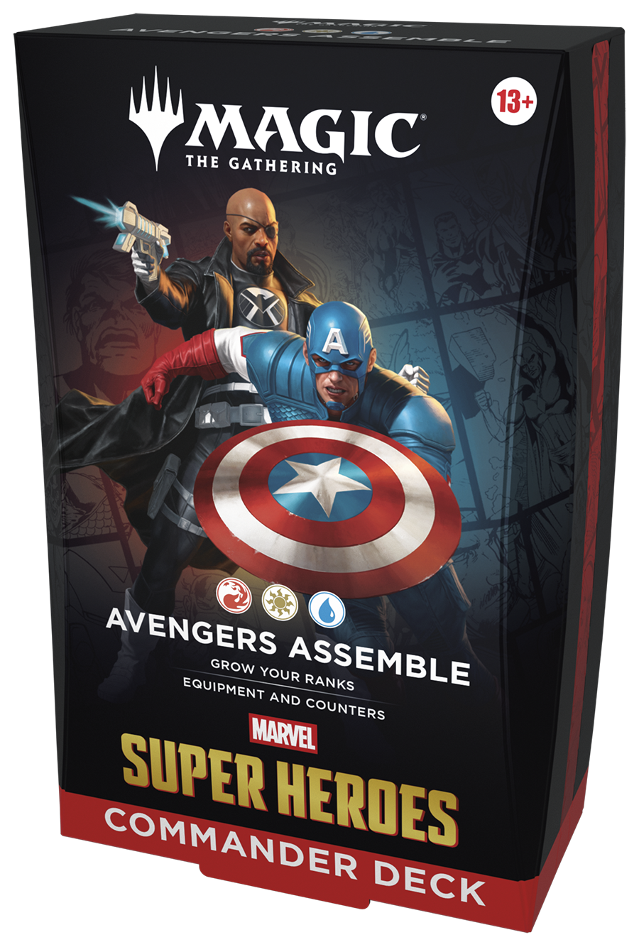 PREORDER GUARANTEED! Magic: The Gathering | Marvel Super Heroes Commander Deck (Your Pick!)