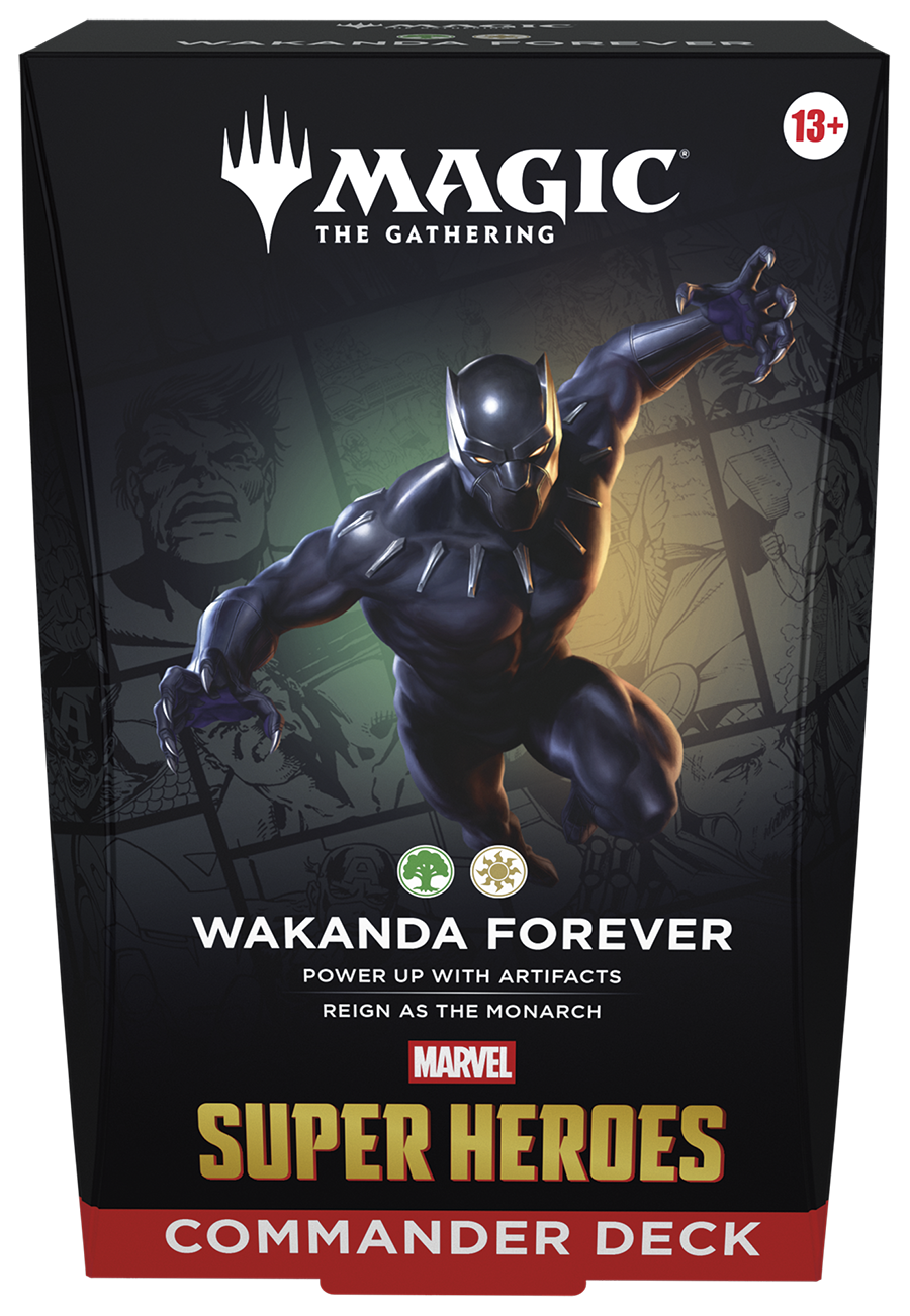 PREORDER GUARANTEED! Magic: The Gathering | Marvel Super Heroes Commander Deck (Your Pick!)