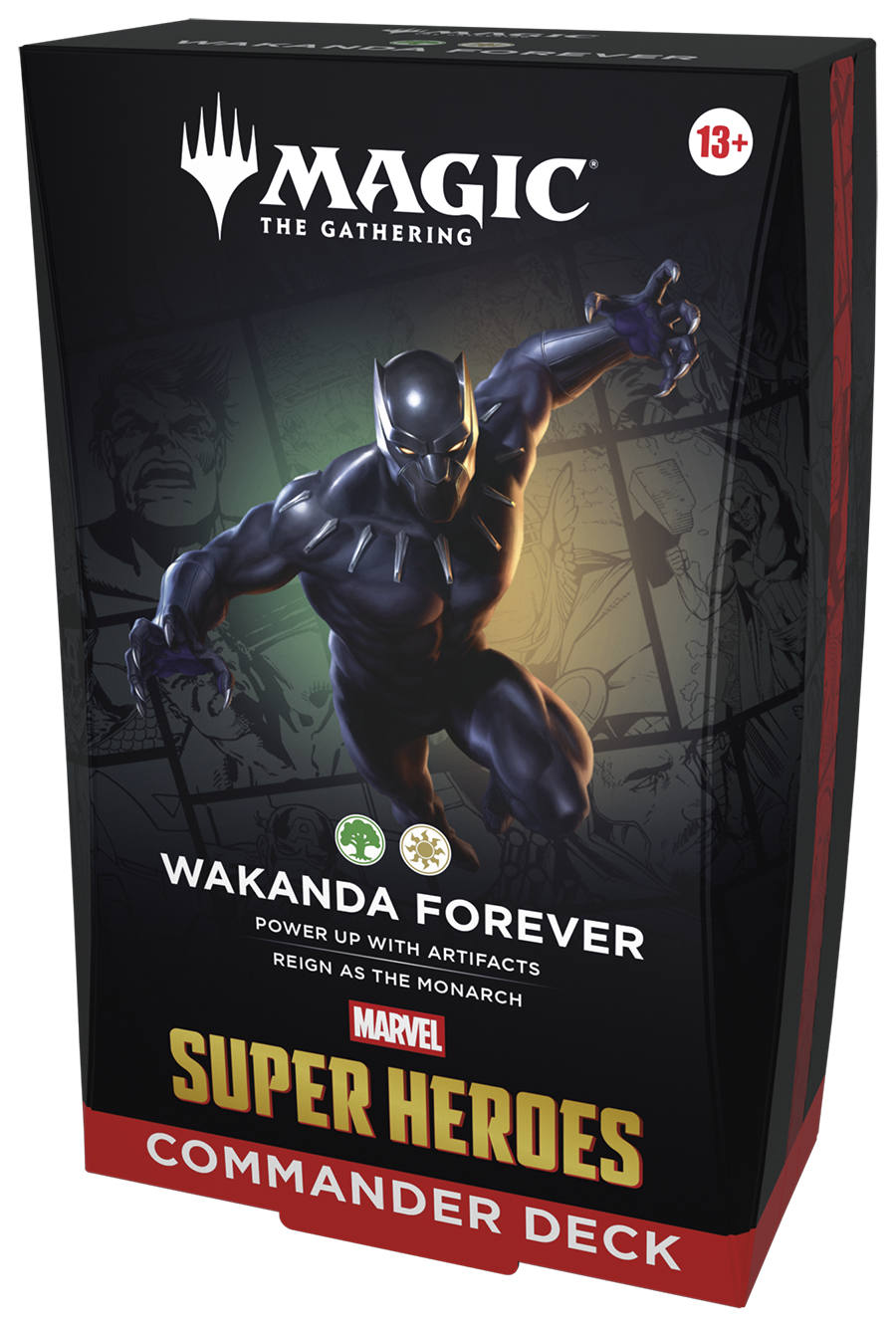 PREORDER GUARANTEED! Magic: The Gathering | Marvel Super Heroes Commander Deck (Your Pick!)