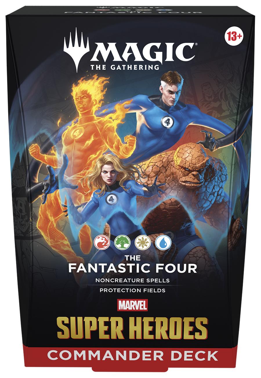 PREORDER GUARANTEED! Magic: The Gathering | Marvel Super Heroes Commander Deck (Your Pick!)