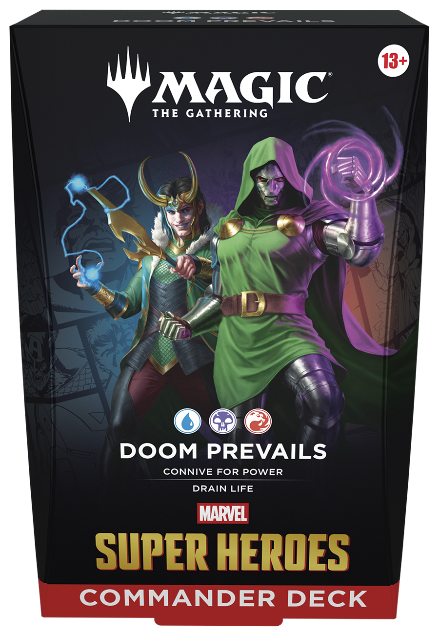 PREORDER GUARANTEED! Magic: The Gathering | Marvel Super Heroes Commander Deck (Your Pick!)