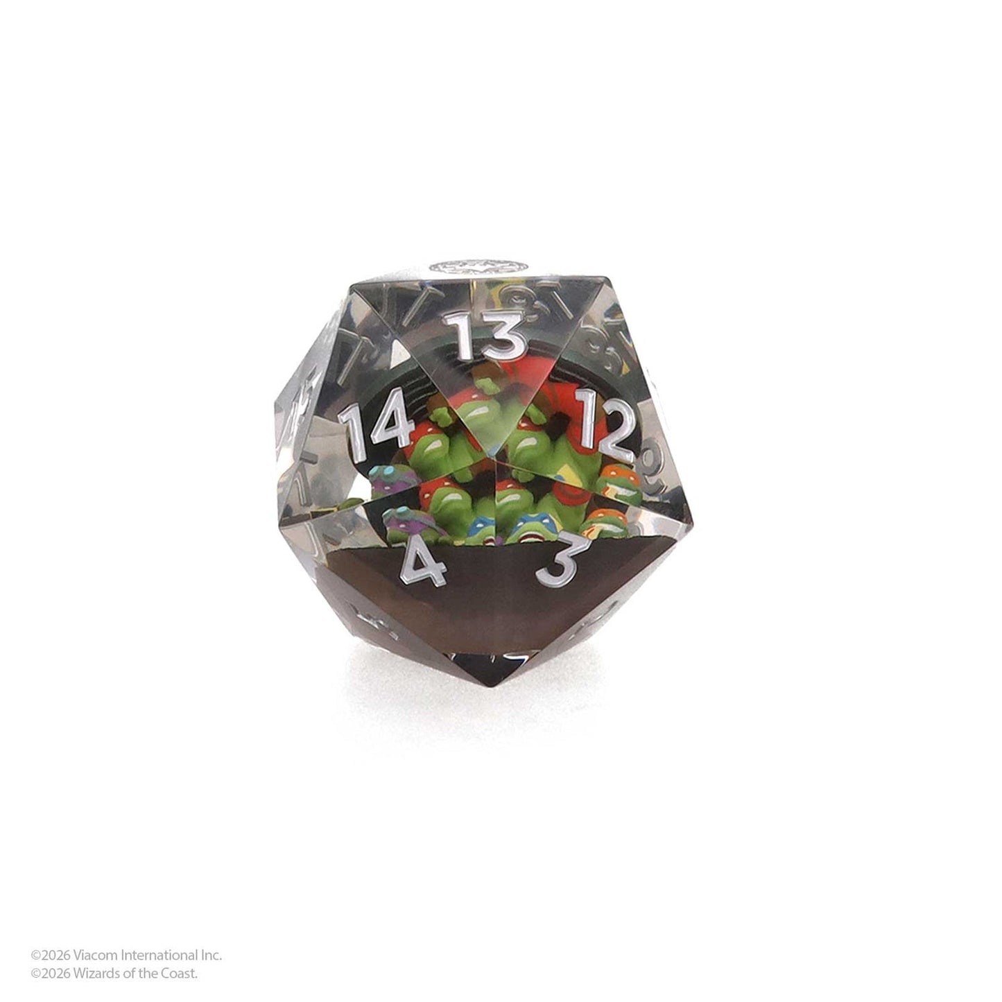 Sirius Dice: Magic: The Gathering - Teenage Mutant Ninja Turtles 55mm d20 Spindown
